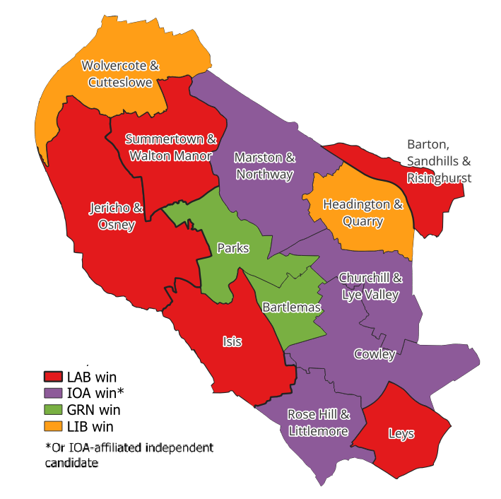 Oxford’s elections 2025: the battlegrounds