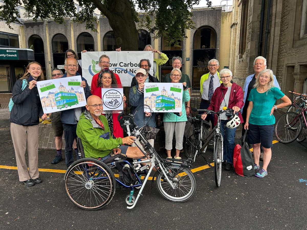 “Support grows” for Oxford's congestion charge