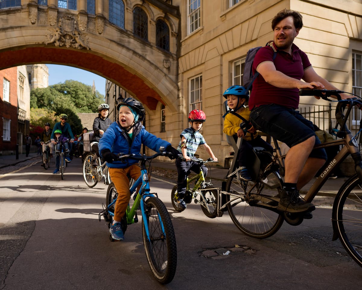 Kids claim the streets of Oxford