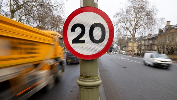 The Oxford roads where most traffic is speeding